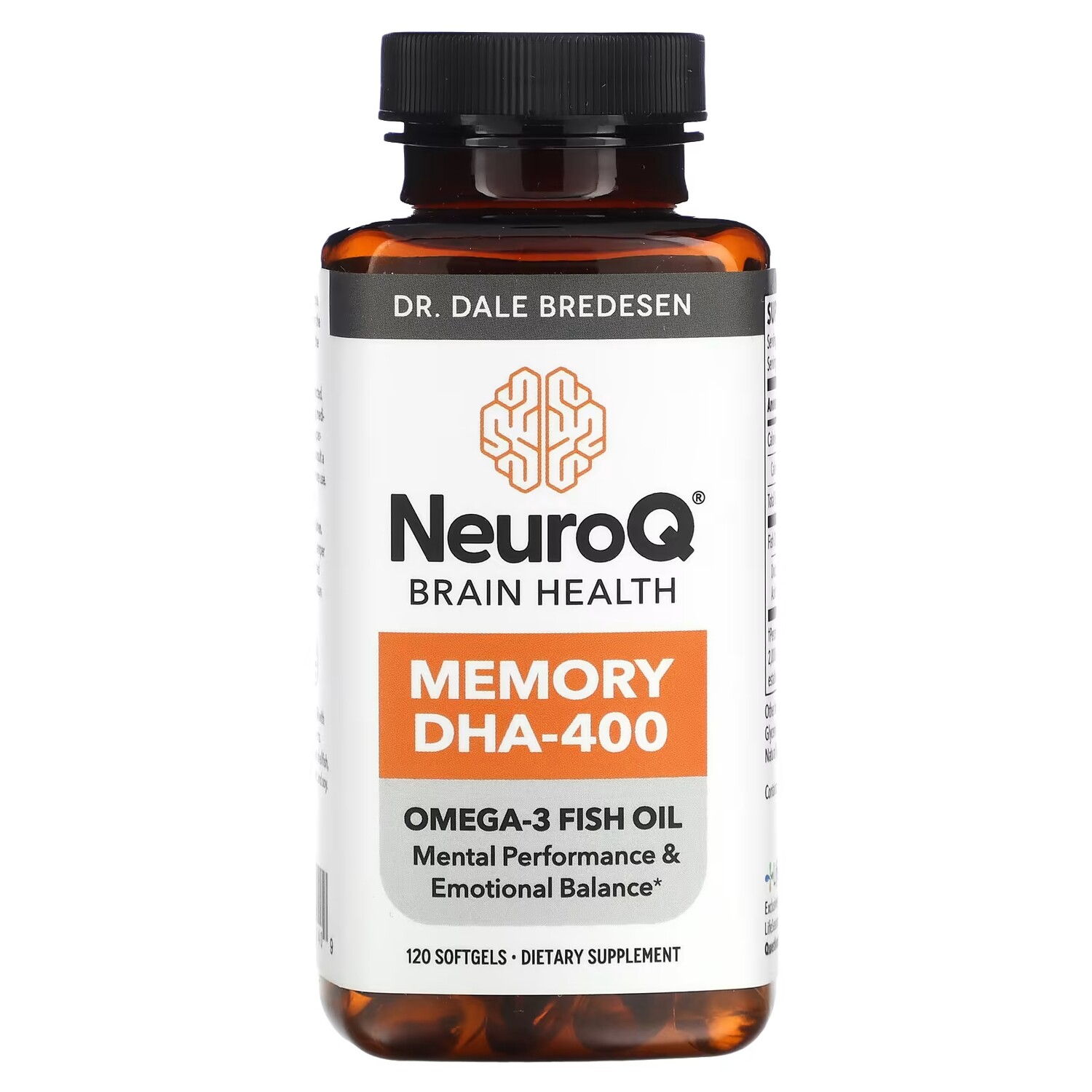Добавка LifeSeasons NeuroQ Brain Health Memory DHA-400, 120 мягких таблеток
Добавка LifeSeasons NeuroQ Brain Health Memory DHA-400, 120 мягких таблеток