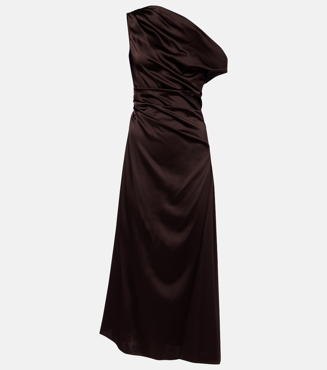 Фаре сатиновое коктейльное платье из смесового шелка Staud, Earth
Фаре сатиновое коктейльное платье из смесового шелка Staud, Earth