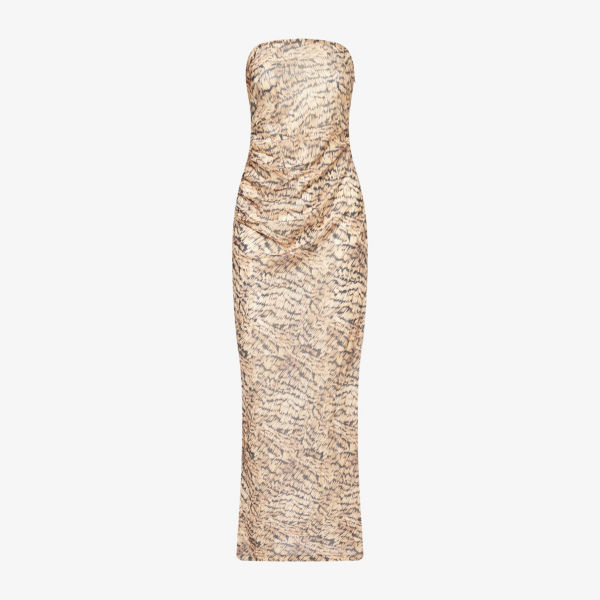 Макси-платье Jean bandeau 4Th & Reckless с леопардовым принтом, бежевый
Макси-платье Jean bandeau 4Th & Reckless с леопардовым принтом, бежевый