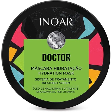 INOAR Doctor Hydration Hair Mask Treatment System 250 г
INOAR Doctor Hydration Hair Mask Treatment System 250 г