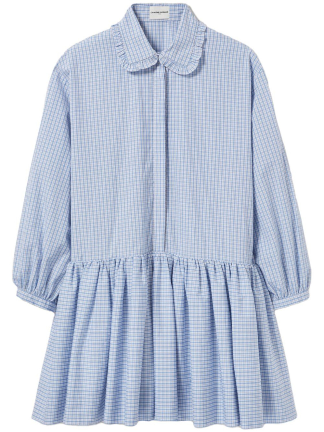 Claudie Pierlot платье мини в клетку, синий
Claudie Pierlot платье мини в клетку, синий