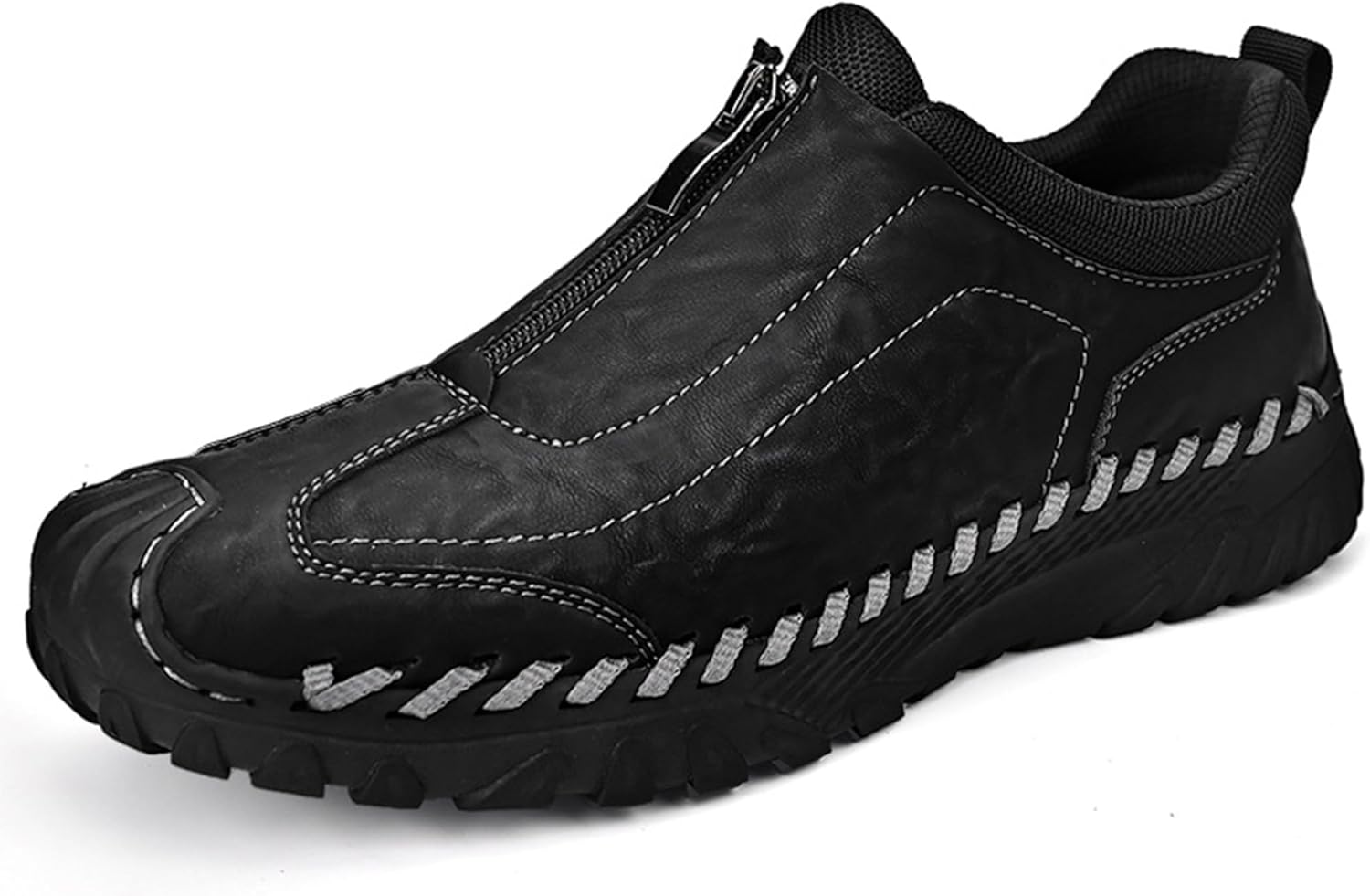 Мужские кожаные кроссовки для прогулок, модные, удобные, с перфорацией для дыхания, с мягкой сетчатой подкладкой, легкие и износостойкие Generic, черный
Мужские кожаные кроссовки для прогулок, модные, удобные, с перфорацией для дыхания, с мягкой сетчатой подкладкой, легкие и износостойкие Generic, черный