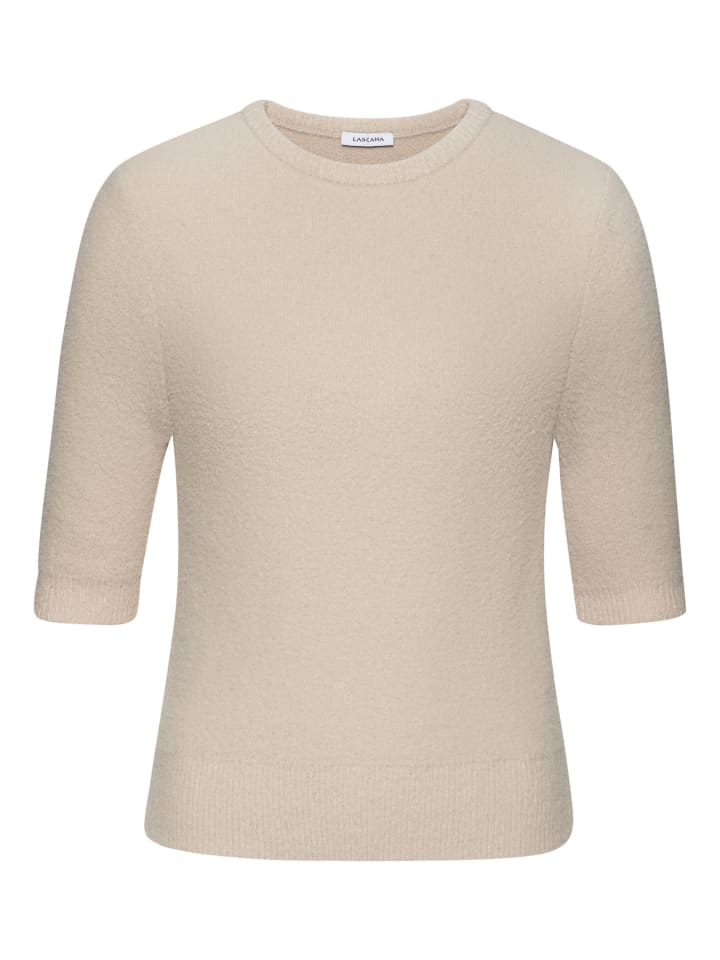Свитер с короткими рукавами песочного цвета LASCANA
Свитер с короткими рукавами песочного цвета LASCANA