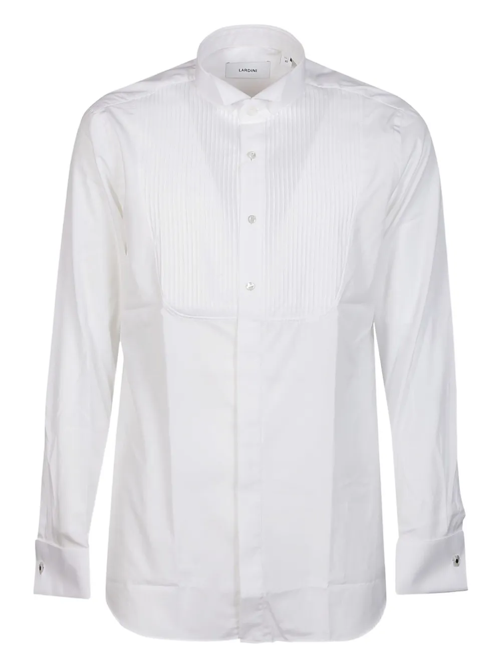Рубашка со складками спереди Lardini, белый
Рубашка со складками спереди Lardini, белый