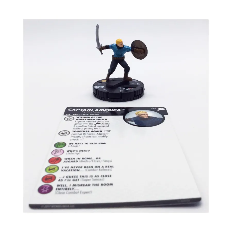 Капитан Америка № 104, Marvel HeroClix - Mighty Thor - Singles
Капитан Америка № 104, Marvel HeroClix - Mighty Thor - Singles