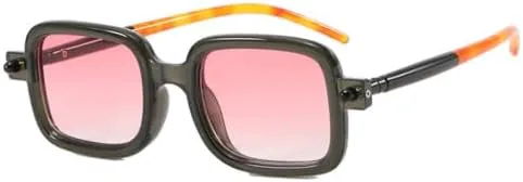 Модные винтажные солнцезащитные очки 2027 года, маленькие квадратные, для женщин, стильные, для путешествий, ретро, для вождения MTZJH, Clear Gray Pink
Модные винтажные солнцезащитные очки 2027 года, маленькие квадратные, для женщин, стильные, для путешествий, ретро, для вождения MTZJH, Clear Gray Pink