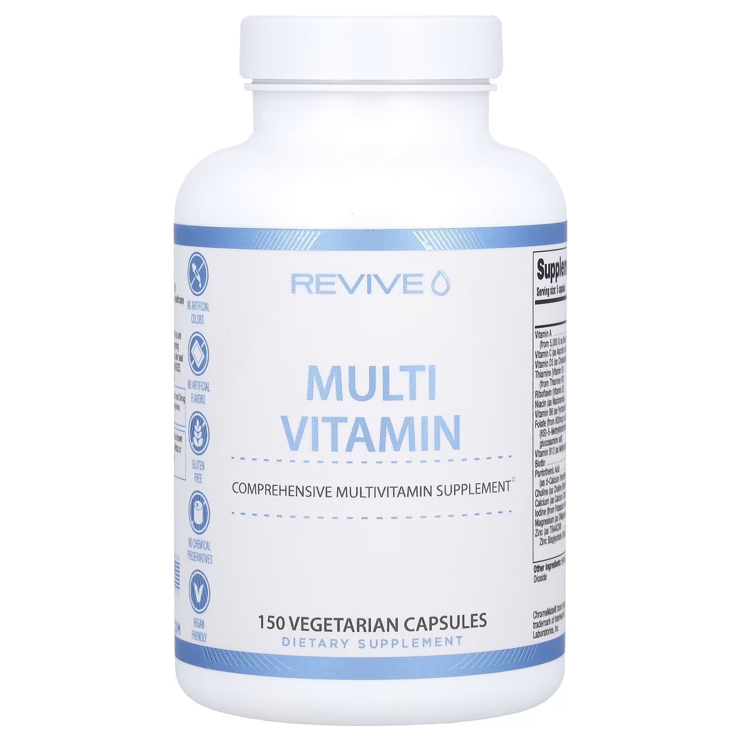 Мультивитамины Revive для иммунитета, 150 вегетарианских капсул
Мультивитамины Revive для иммунитета, 150 вегетарианских капсул