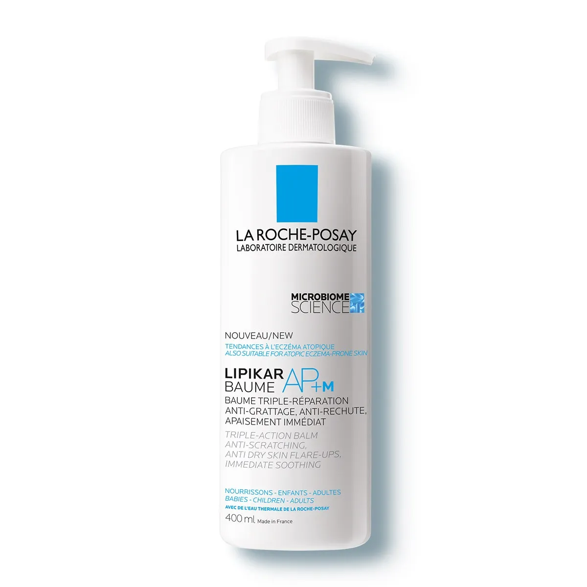La Roche Posay Lipkar Baume AP+ M 400 мл Восстанавливающий бальзам для тела
La Roche Posay Lipkar Baume AP+ M 400 мл Восстанавливающий бальзам для тела