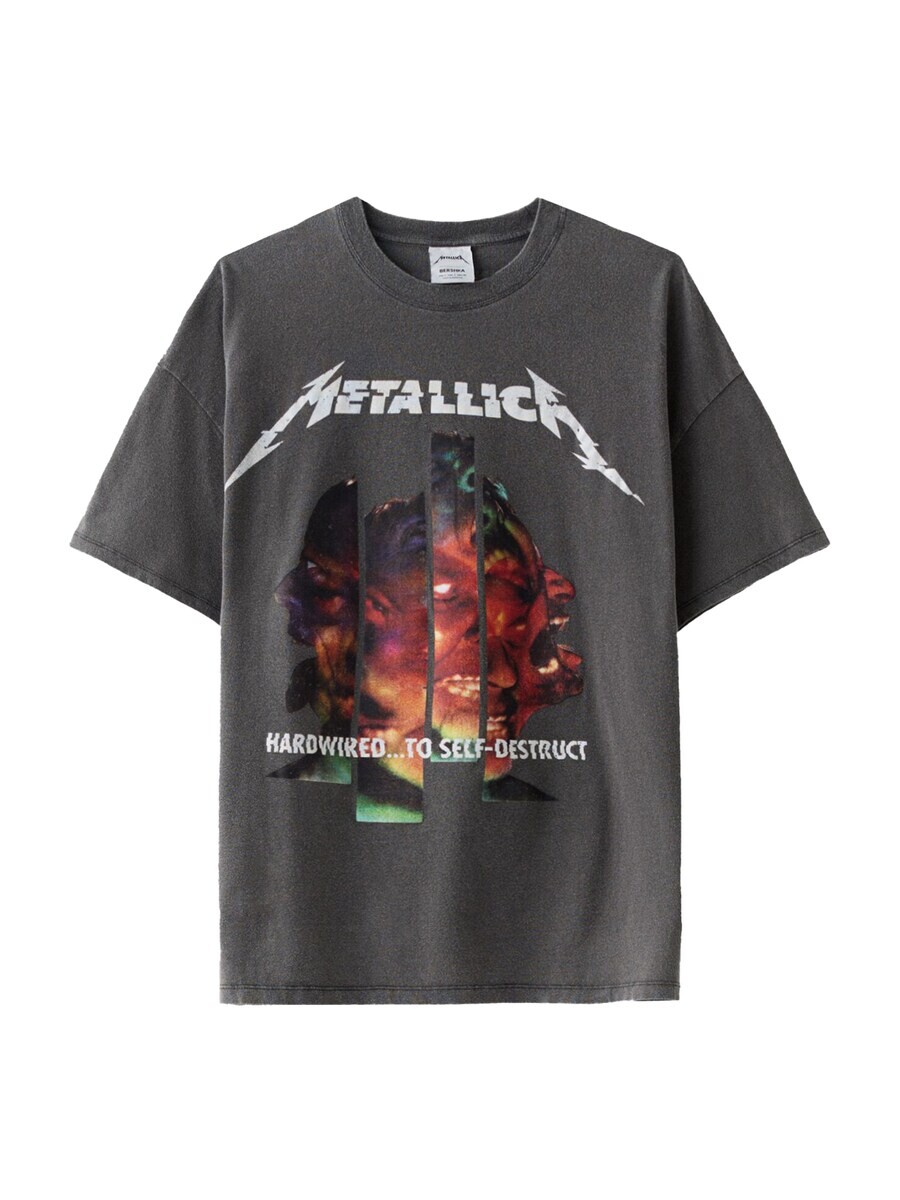 Футболка Bershka Shirt, темно-серый
Футболка Bershka Shirt, темно-серый