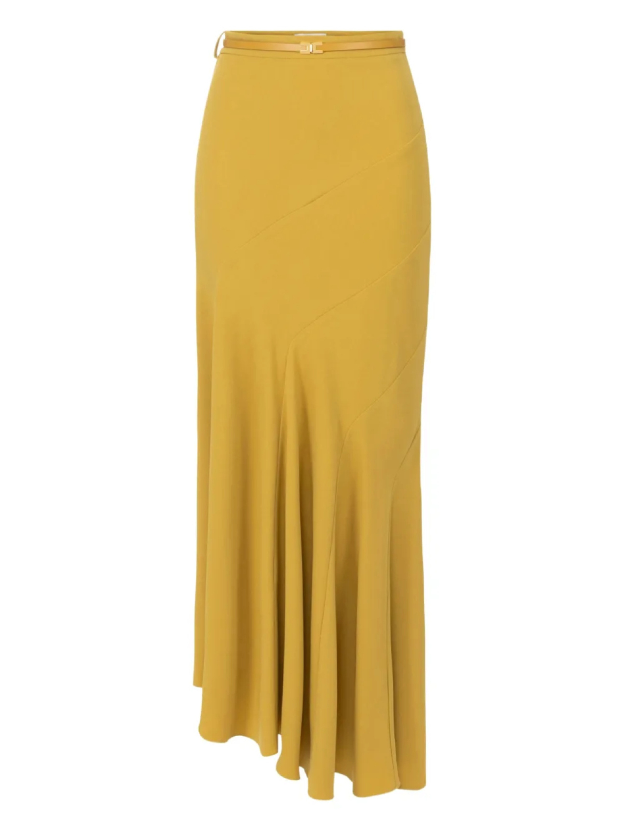 Юбка миди с поясом Elisabetta Franchi, желтый
Юбка миди с поясом Elisabetta Franchi, желтый
