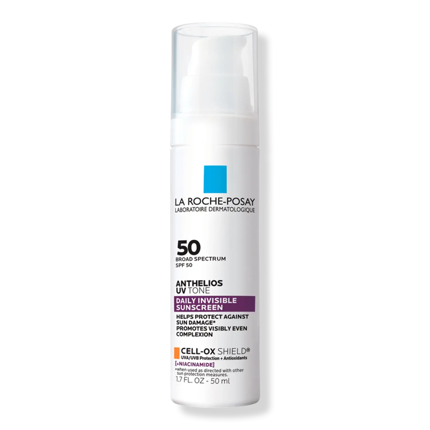 Солнцезащитный крем Anthelios UV Tone SPF 50 с ниацинамидом La Roche-Posay
Солнцезащитный крем Anthelios UV Tone SPF 50 с ниацинамидом La Roche-Posay