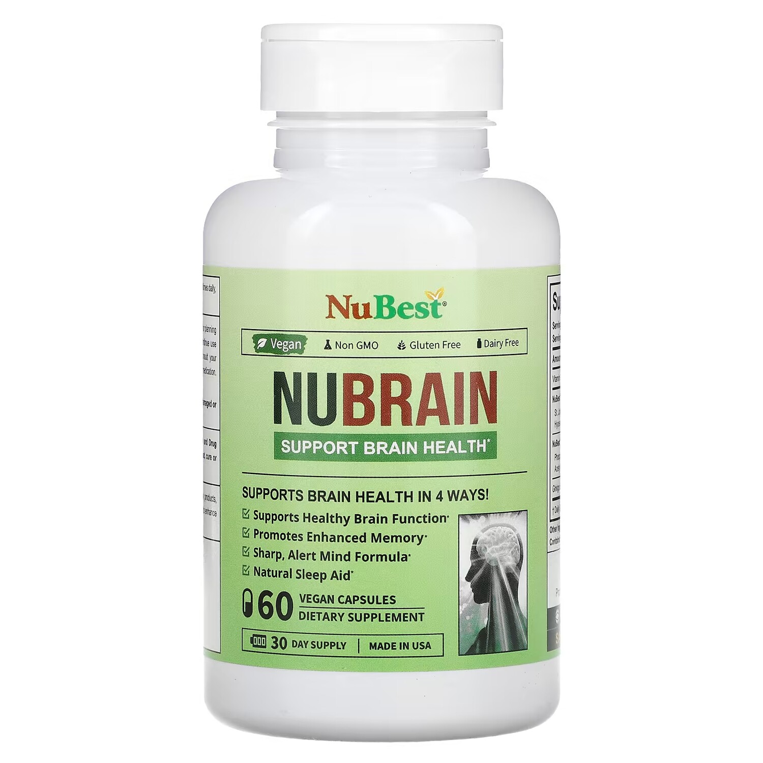 Мультивитамины NuBest Nubrain, 60 капсул
Мультивитамины NuBest Nubrain, 60 капсул