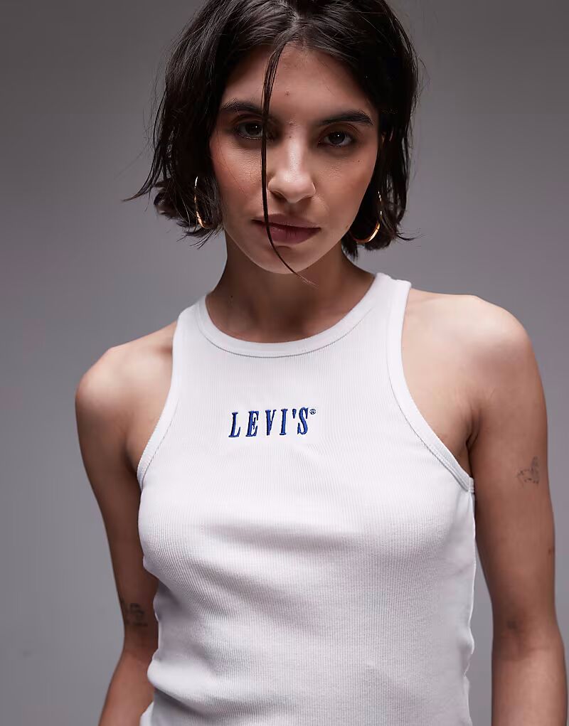 Майка Levi's Gemini с логотипом белого цвета
Майка Levi's Gemini с логотипом белого цвета