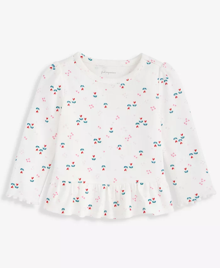 Детская футболка для девочек с длинным рукавом Mix and Match с принтом в виде сердечек и тюльпанов First Impressions
Детская футболка для девочек с длинным рукавом Mix and Match с принтом в виде сердечек и тюльпанов First Impressions