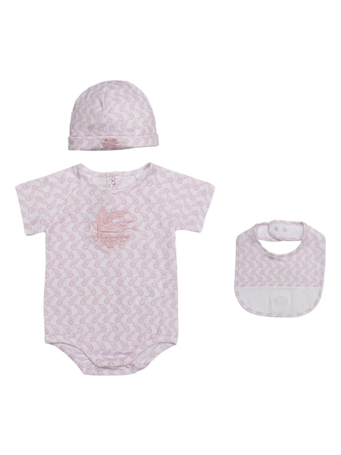 Etro комплект из трех боди с принтом Paisley, розовый
Etro комплект из трех боди с принтом Paisley, розовый