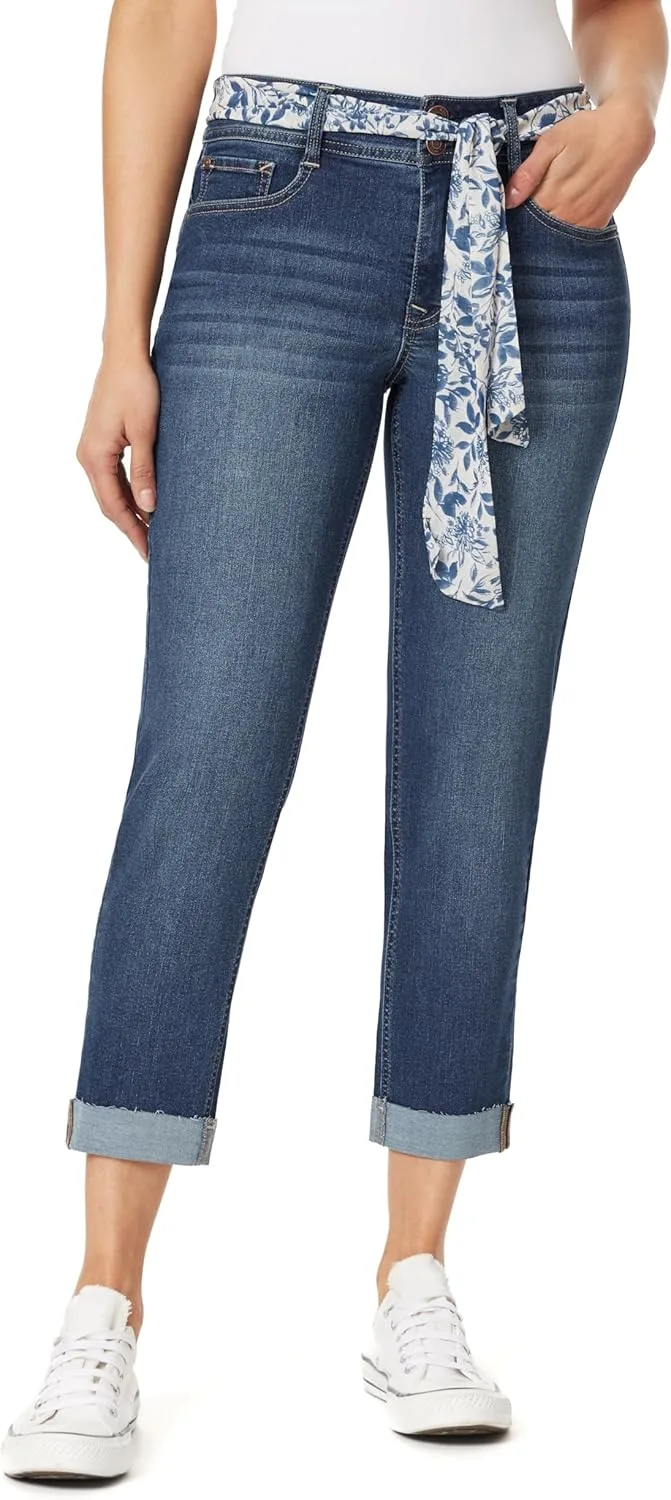 Angels Forever Young Everflex Curvy Convertible 27.5" Mid-Rise Belted Skinny Jeans
Angels Forever Young Everflex Curvy Convertible 27.5" Mid-Rise Belted Skinny Jeans