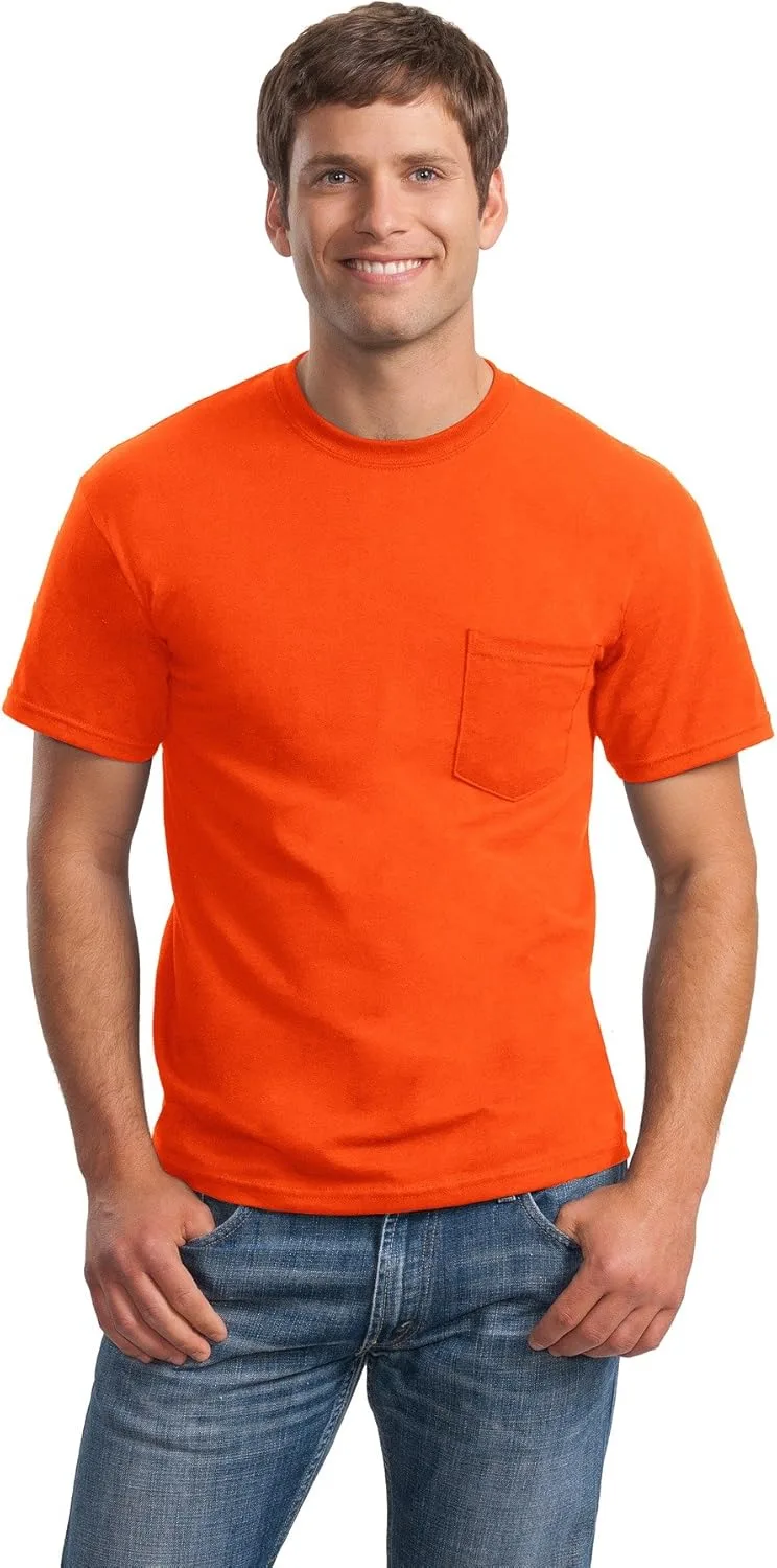 Футболка Gildan Activewear Ultra Cotton Pocket, Safety Orange
Футболка Gildan Activewear Ultra Cotton Pocket, Safety Orange