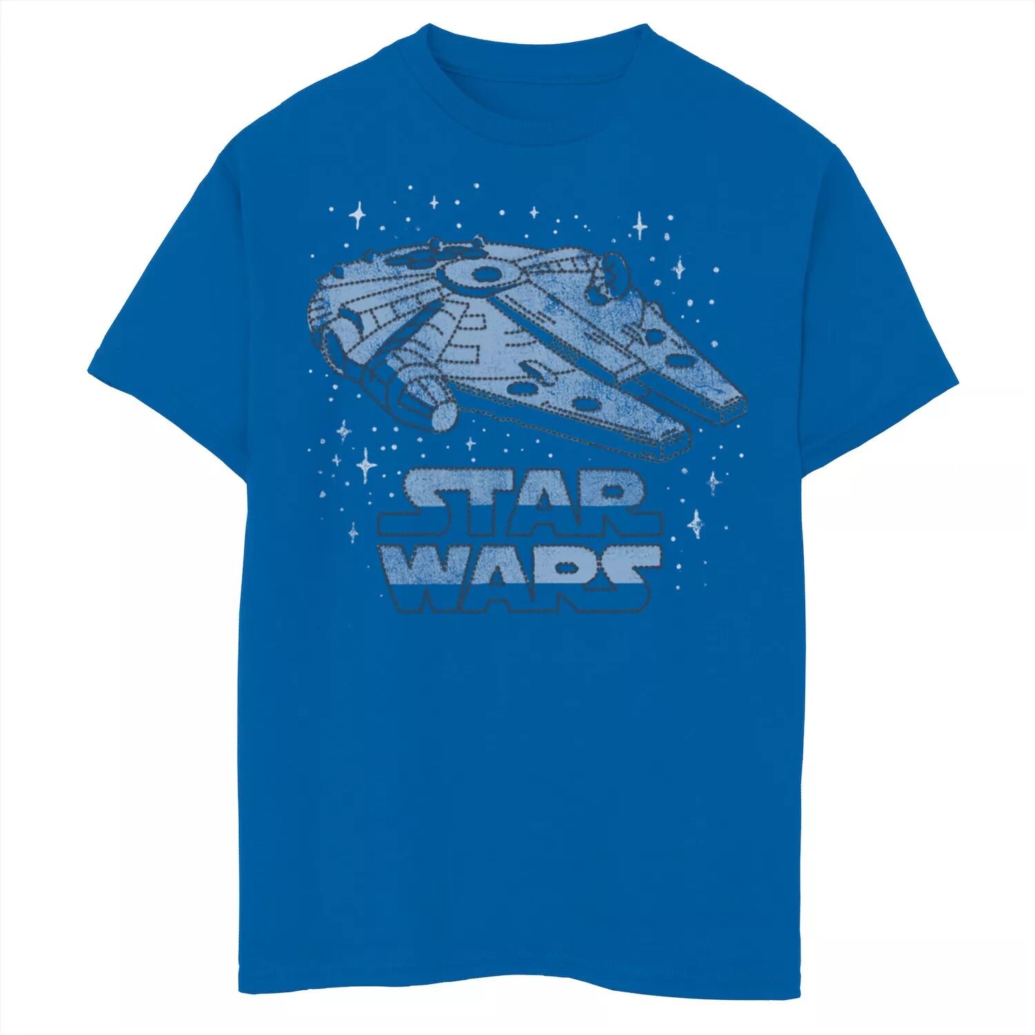 Футболка с вышитым космическим рисунком «Сокол тысячелетия» для мальчиков 8–20 лет с логотипом «Звездных войн» Licensed Character
Футболка с вышитым космическим рисунком «Сокол тысячелетия» для мальчиков 8–20 лет с логотипом «Звездных войн» Licensed Character