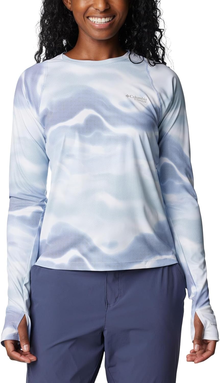 Футболка Columbia Womens Summit Valley Sun Deflector Long Sleeve, Whisper Undercurrent
Футболка Columbia Womens Summit Valley Sun Deflector Long Sleeve, Whisper Undercurrent