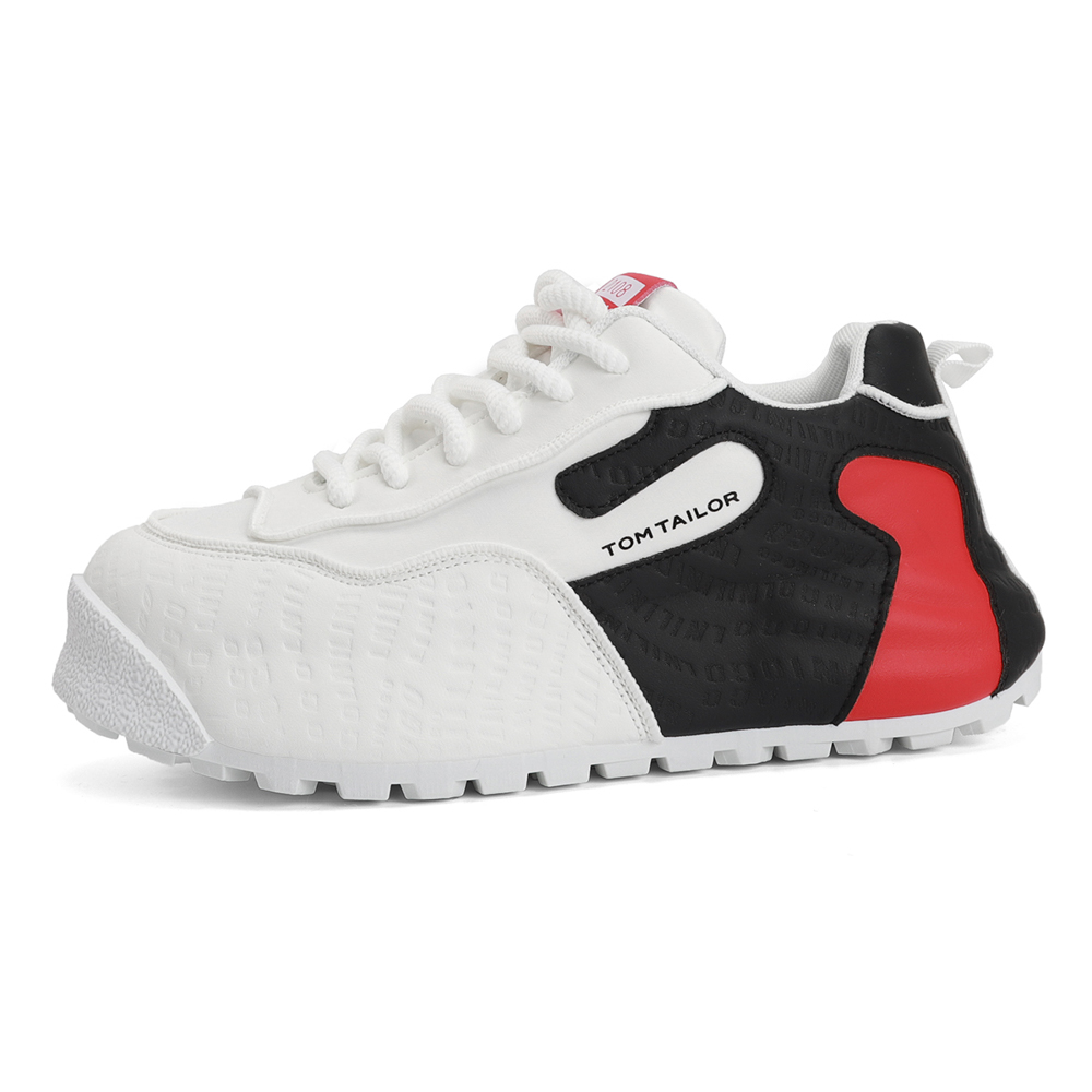 TOM TAILOR Износостойкие массивные кроссовки на платформе для мужчин бело-красные, цвет White Red
TOM TAILOR Износостойкие массивные кроссовки на платформе для мужчин бело-красные, цвет White Red