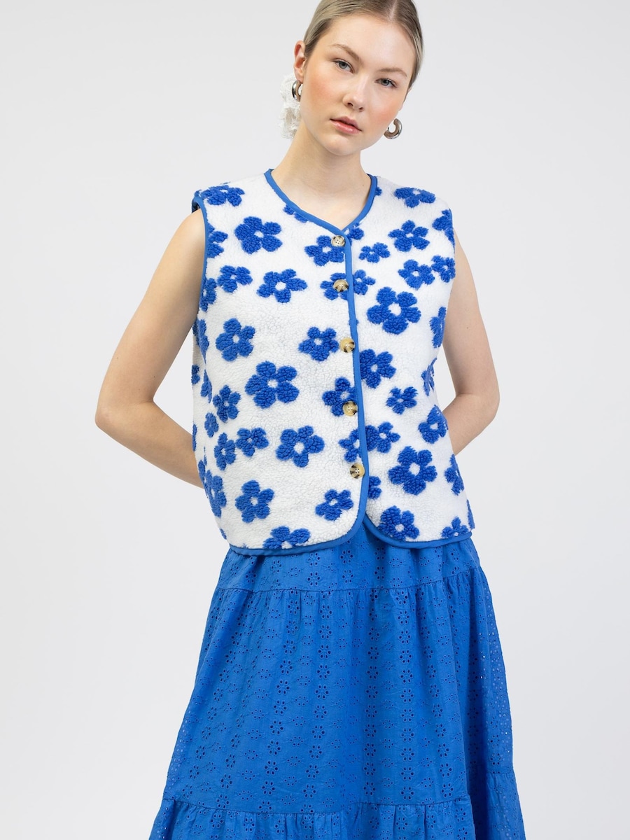 Вязаный жилет BROKE + SCHÖN Teddy, синий
Вязаный жилет BROKE + SCHÖN Teddy, синий