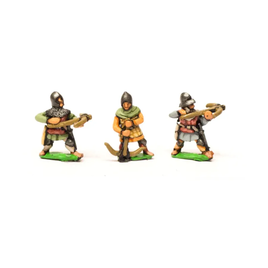 Средние арбалетчики — ассорти, Medieval Miniatures - Feudal & Early Medieval - Archers, Crossbowmen & Ranged Soldiers (15mm)
Средние арбалетчики — ассорти, Medieval Miniatures - Feudal & Early Medieval - Archers, Crossbowmen & Ranged Soldiers (15mm)