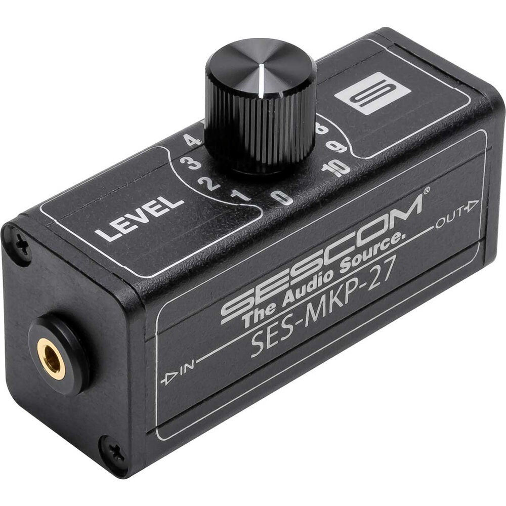 Sescom SES-MKP-27 Professional Stereo 3.5mm Volume SES-MKP-27
Sescom SES-MKP-27 Professional Stereo 3.5mm Volume SES-MKP-27