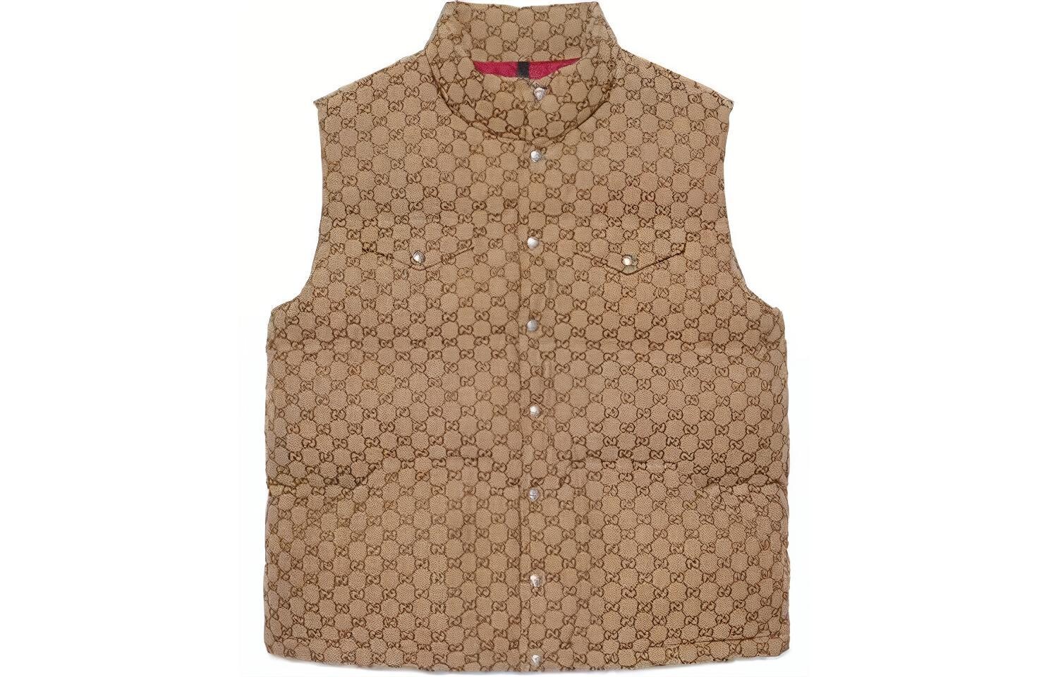 Жилет мужской Gucci x The North Face, коричневый
Жилет мужской Gucci x The North Face, коричневый