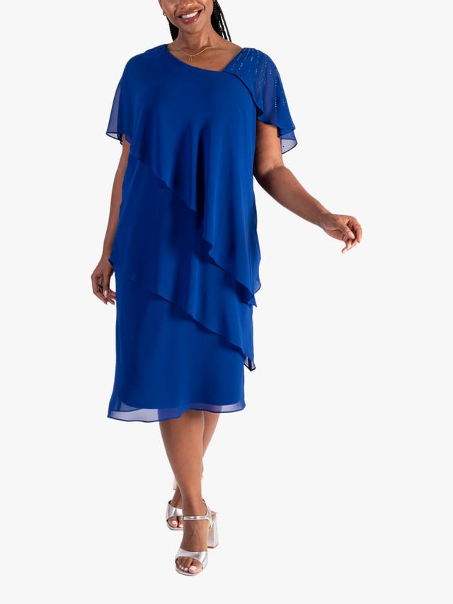 Многоярусное шифоновое платье chesca, цвет Cobalt
Многоярусное шифоновое платье chesca, цвет Cobalt