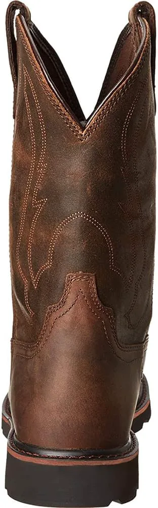 Ковбойские сапоги для мужчин, прочные классические средние по голени, с вышивкой, с невысоким каблуком, традиционные сапоги VULTRO, коричневый
Ковбойские сапоги для мужчин, прочные классические средние по голени, с вышивкой, с невысоким каблуком, традиционные сапоги VULTRO, коричневый