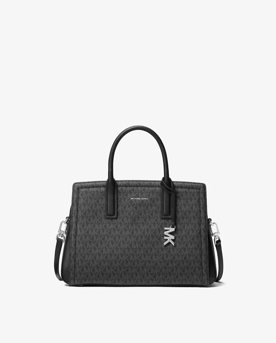 Женская сумка-портфель Laila с логотипами Michael Michael Kors, черный
Женская сумка-портфель Laila с логотипами Michael Michael Kors, черный