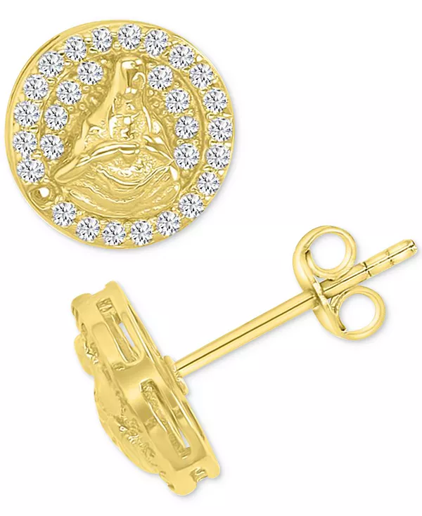 Серьги-Гвоздики с круглыми дисками из кубического циркония из стерлингового серебра Macy'S, gold
Серьги-Гвоздики с круглыми дисками из кубического циркония из стерлингового серебра Macy'S, gold