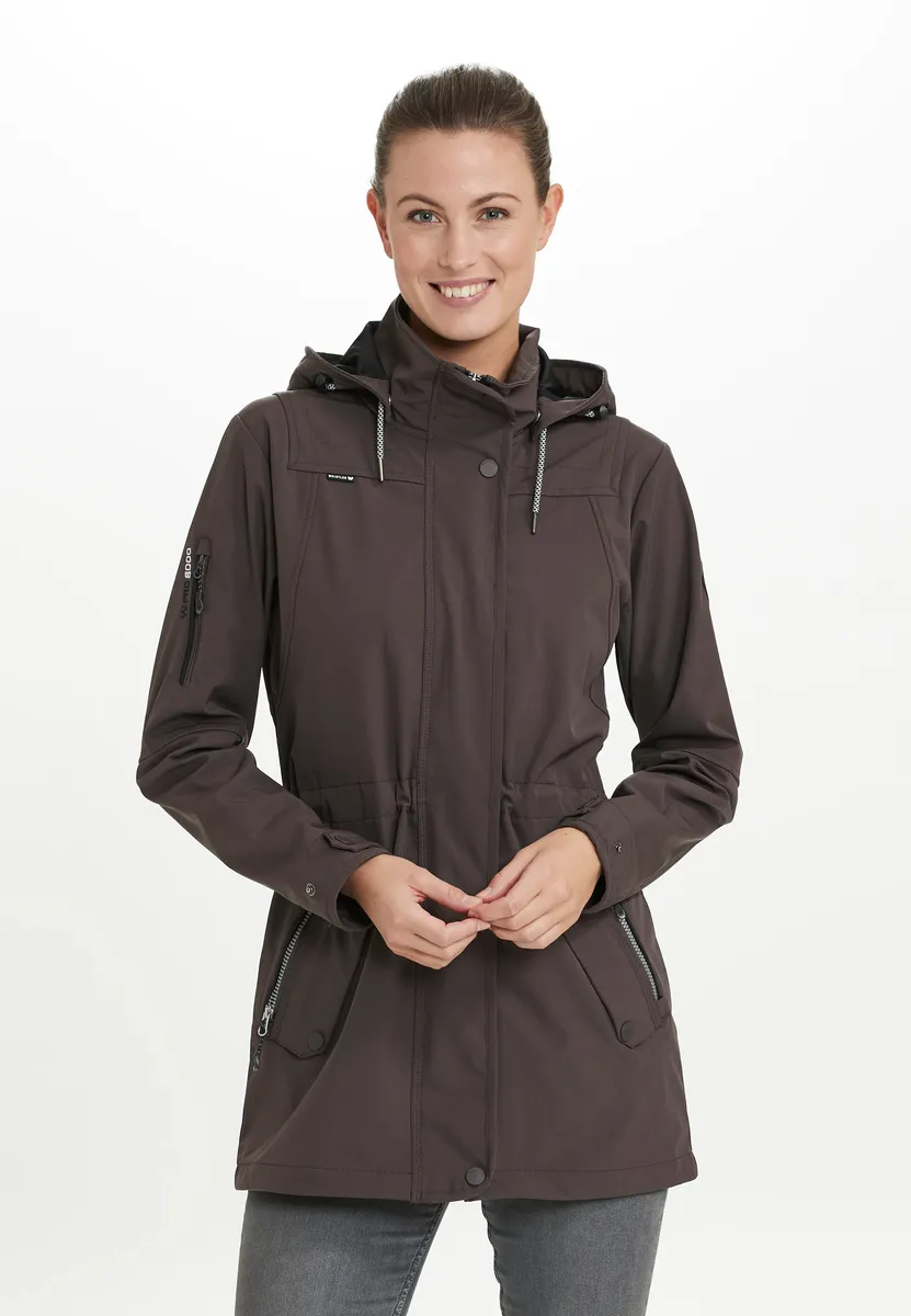 WHISTLER полупальто "ISOBEL", удобного длинного кроя, коричневый 
WHISTLER полупальто "ISOBEL", удобного длинного кроя, коричневый