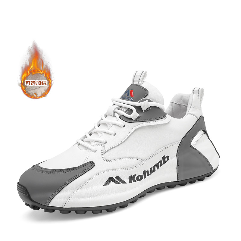 KOLUMB Износостойкие низкие повседневные кроссовки мужские бело-серые, бело-серые с флисовой подкладкой
KOLUMB Износостойкие низкие повседневные кроссовки мужские бело-серые, бело-серые с флисовой подкладкой