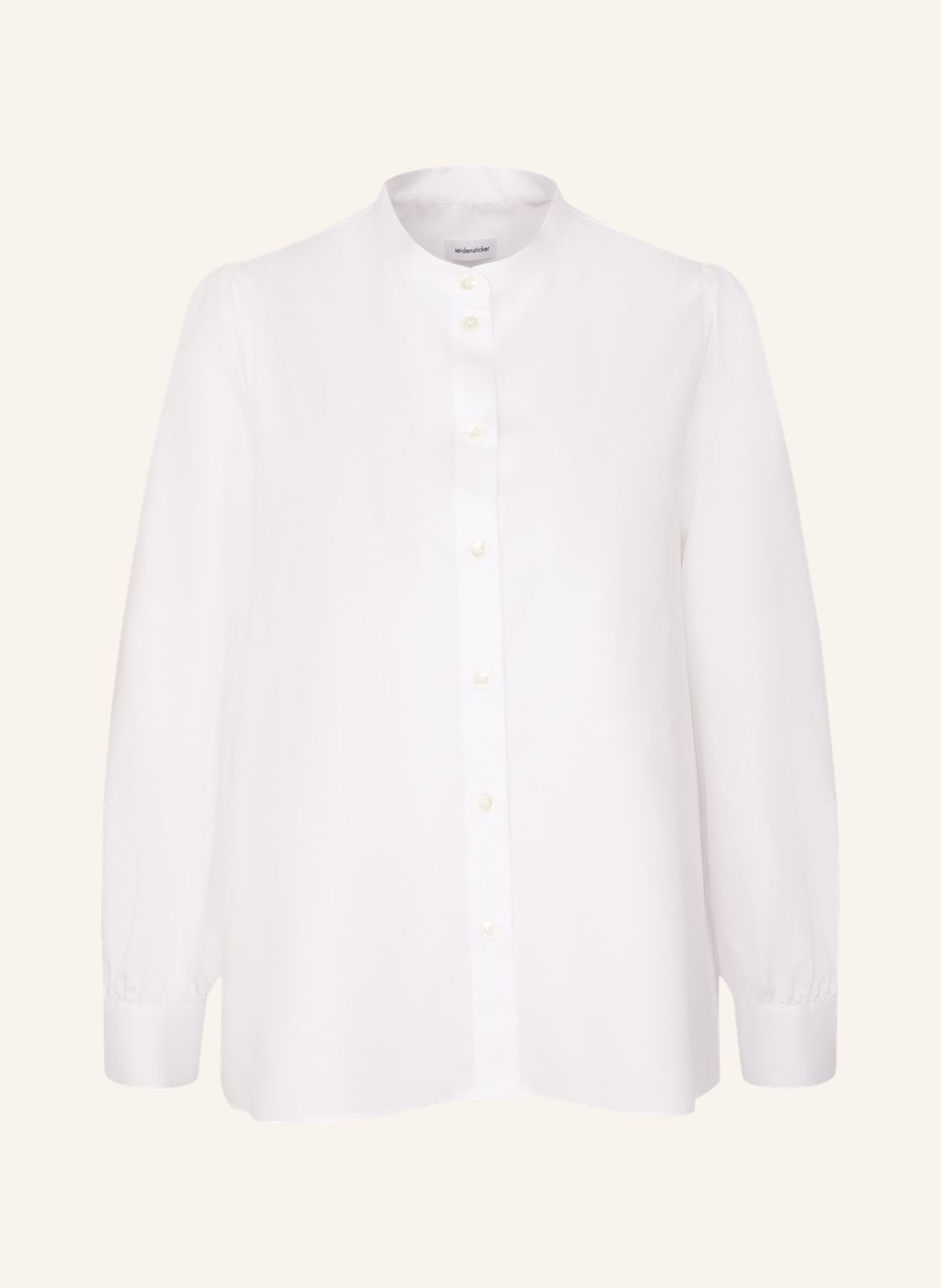 Блузка с воротником-стойкой Seidensticker, белый
Блузка с воротником-стойкой Seidensticker, белый