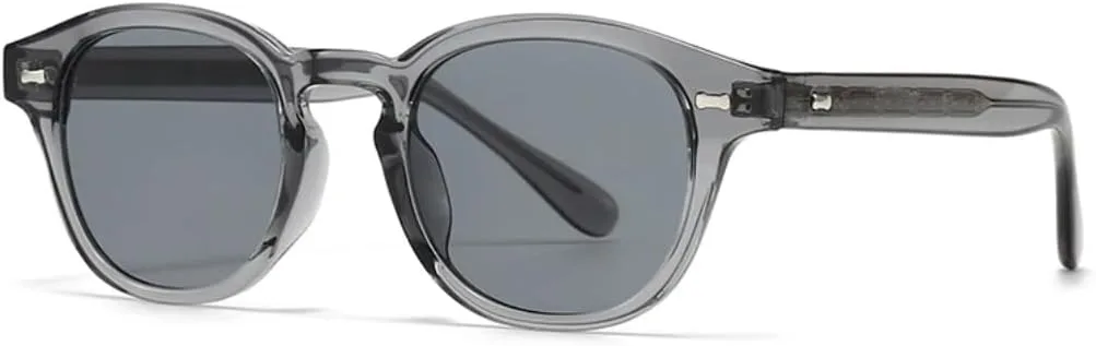 Солнцезащитные очки с защитой UV400 | Круглая легкая оправа, цветные линзы | Для женщин и мужчин, для занятий спортом на открытом воздухе и вождения DSVIGF, Gray
Солнцезащитные очки с защитой UV400 | Круглая легкая оправа, цветные линзы | Для женщин и мужчин, для занятий спортом на открытом воздухе и вождения DSVIGF, Gray