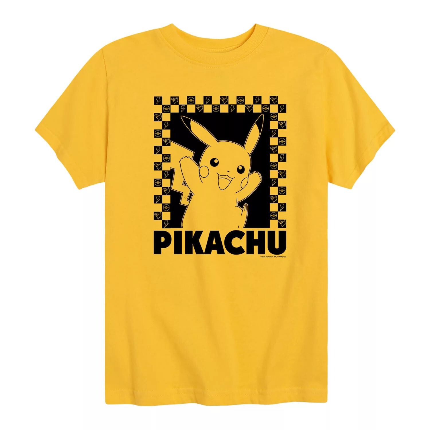 Футболка в клетку с изображением Покемона Пикачу для мальчиков 8–20 лет Licensed Character, желтый
Футболка в клетку с изображением Покемона Пикачу для мальчиков 8–20 лет Licensed Character, желтый