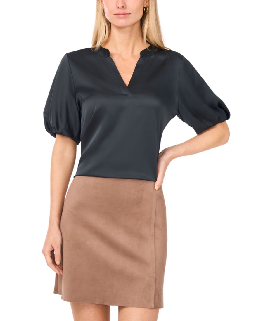 Женская блузка с V-образным вырезом и пышными рукавами Vince Camuto, Forest Night
Женская блузка с V-образным вырезом и пышными рукавами Vince Camuto, Forest Night