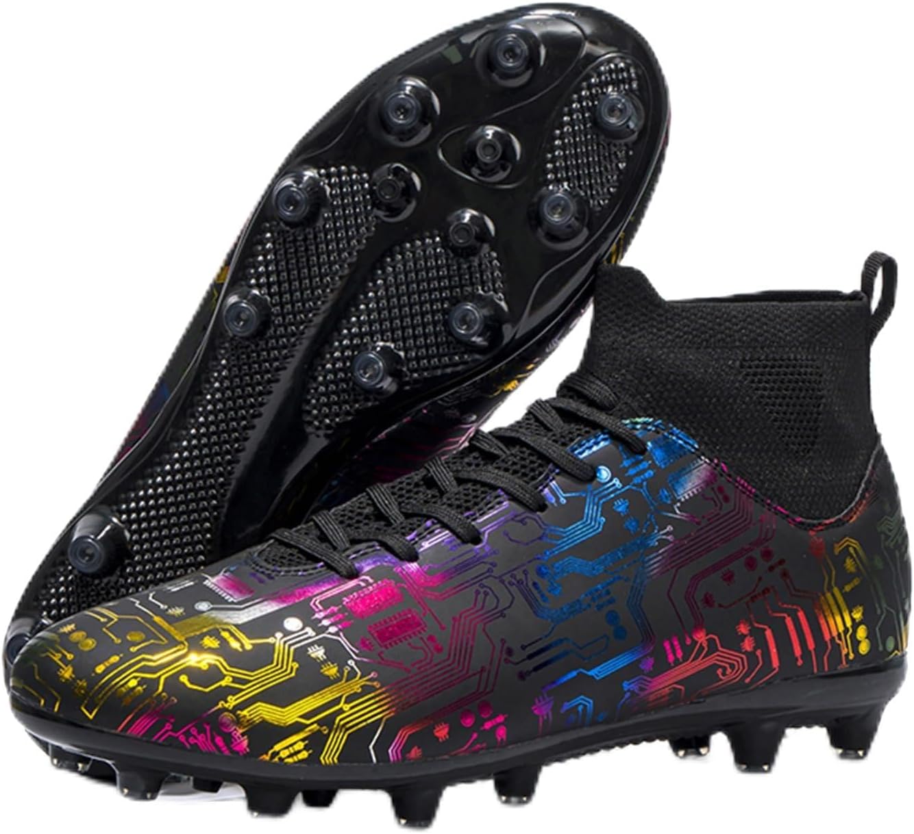 Кроссовки для футбола для взрослых унисекс для улицы, мужские тренировочные бутсы для футбольного поля, женские легкие кроссовки для зала Fdskwky, черный
Кроссовки для футбола для взрослых унисекс для улицы, мужские тренировочные бутсы для футбольного поля, женские легкие кроссовки для зала Fdskwky, черный