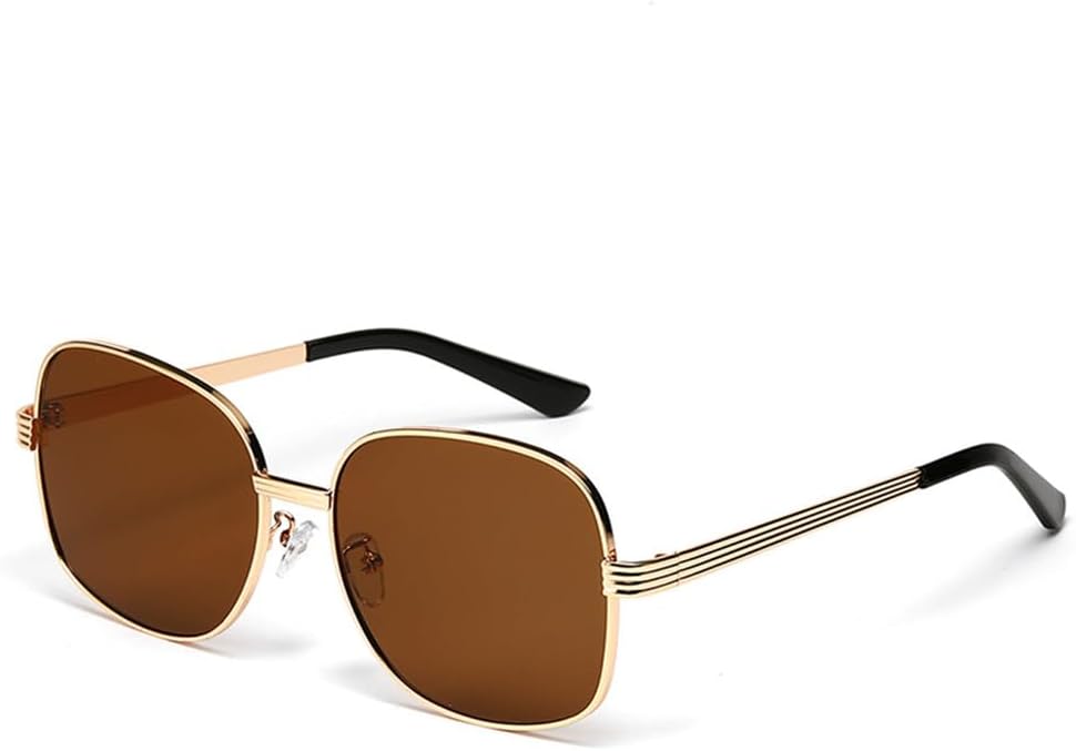 Ретро солнцезащитные очки для женщин и мужчин, металлические солнцезащитные очки в винтажном стиле с защитой от УФ-излучения UV400 для использования на открытом воздухе HCPIHF, Brown
Ретро солнцезащитные очки для женщин и мужчин, металлические солнцезащитные очки в винтажном стиле с защитой от УФ-излучения UV400 для использования на открытом воздухе HCPIHF, Brown