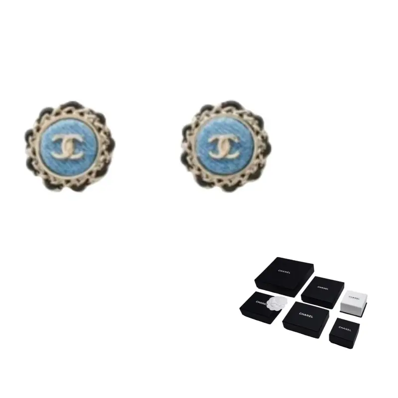 CHANEL Серьги-гвоздики Unisex Blue
CHANEL Серьги-гвоздики Unisex Blue