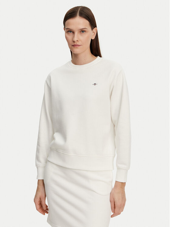 Свободный крой толстовки Shield 4201414 Gant, экрю
Свободный крой толстовки Shield 4201414 Gant, экрю