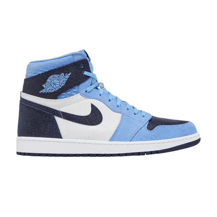 Кроссовки Air Jordan Air Jordan 1 Retro High OG 'UNC' PE, синий
Кроссовки Air Jordan Air Jordan 1 Retro High OG 'UNC' PE, синий