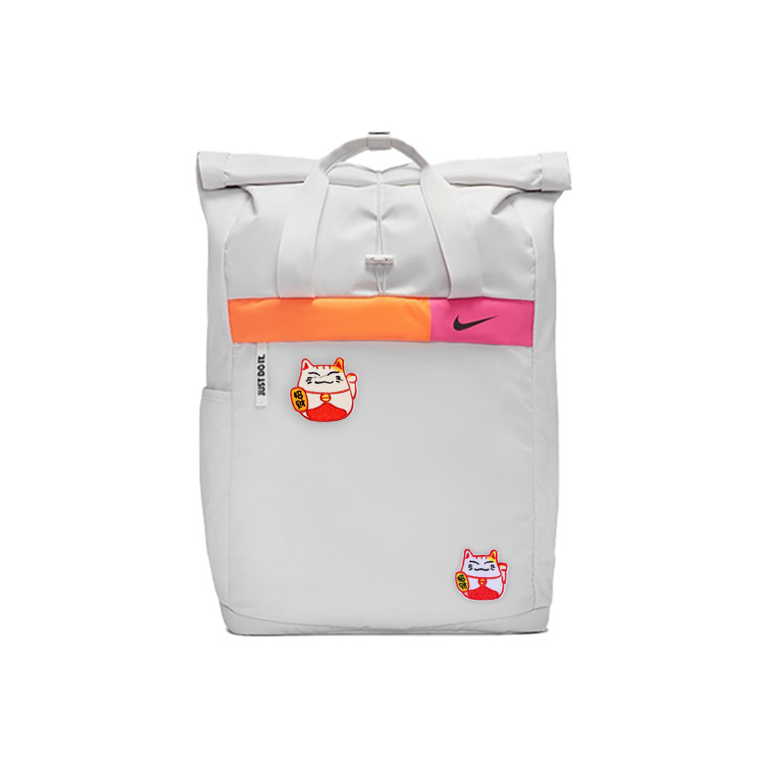 Nike Тканевый рюкзак унисекс светло-серебристый серый, Lucky Cat
Nike Тканевый рюкзак унисекс светло-серебристый серый, Lucky Cat
