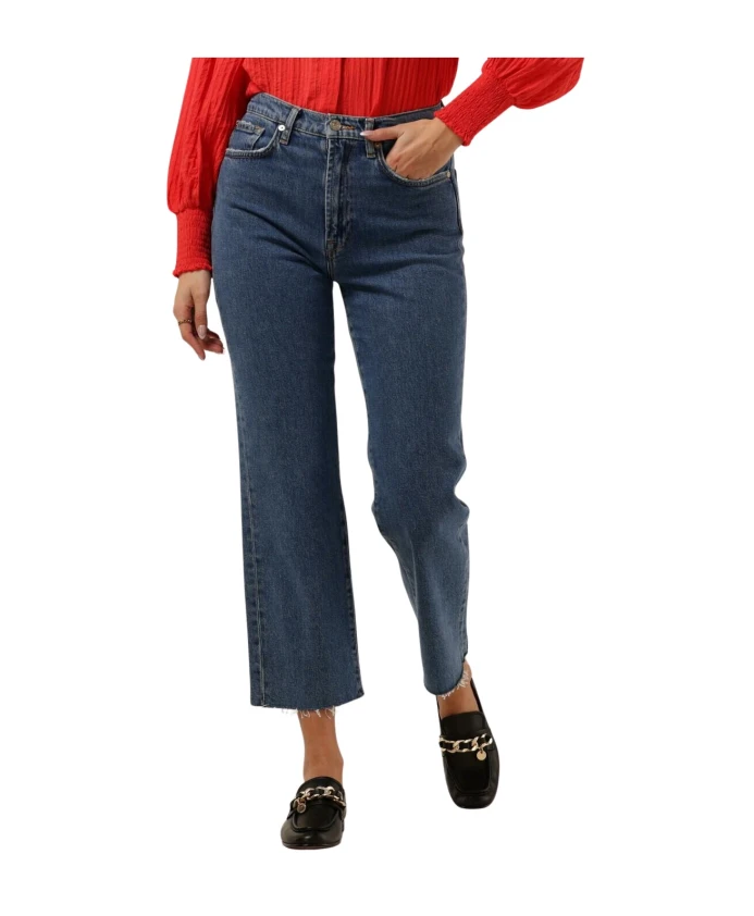 Джинсы Logan с необработанным краем 7 For All Mankind, синий
Джинсы Logan с необработанным краем 7 For All Mankind, синий