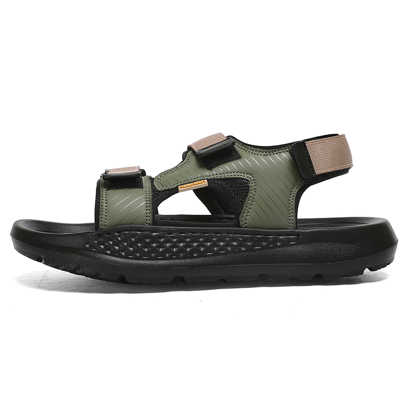 Mulinsen Пляжные сандалии мужские, цвет яшма/черный хаки
Mulinsen Пляжные сандалии мужские, цвет яшма/черный хаки
