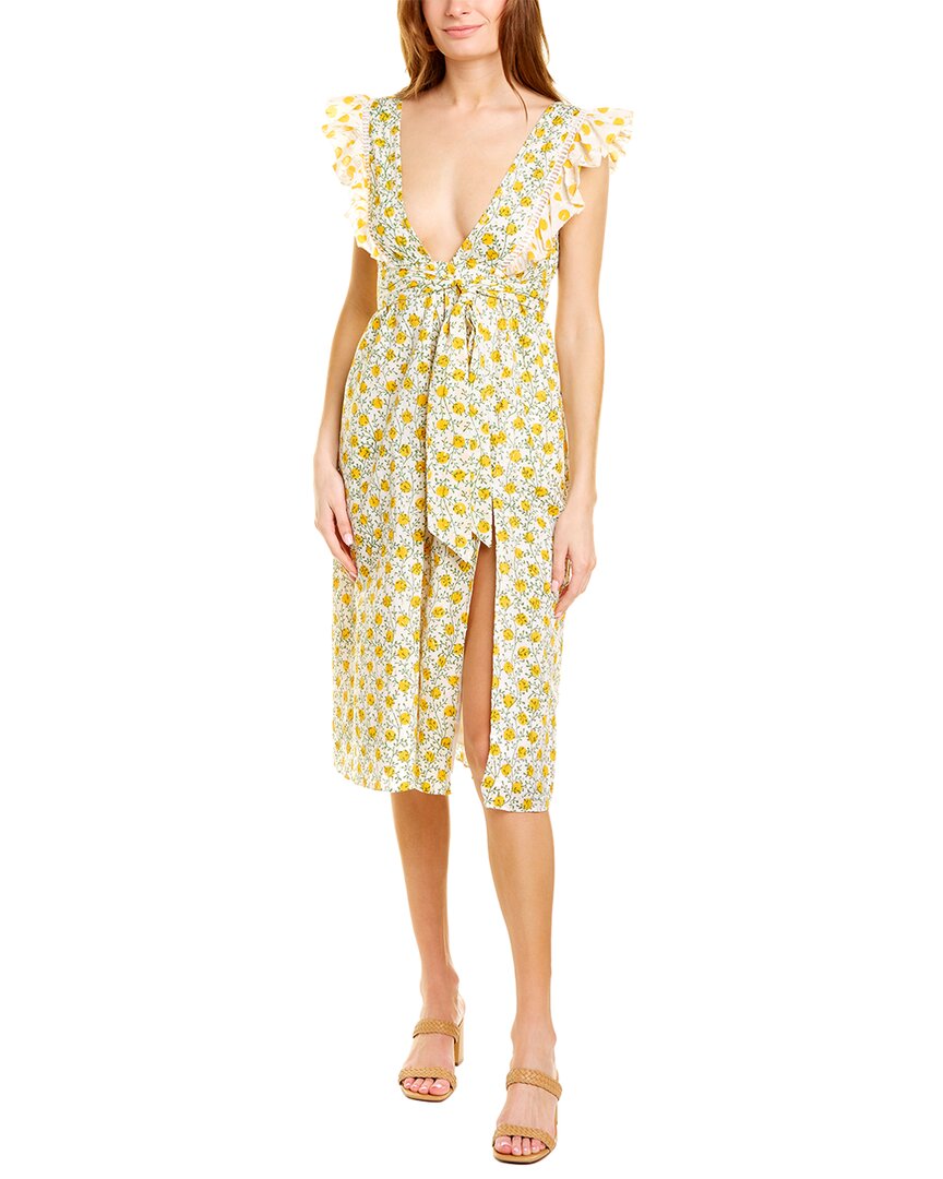 Платье миди без рукавов Ash & Eden Santi, желтый
Платье миди без рукавов Ash & Eden Santi, желтый