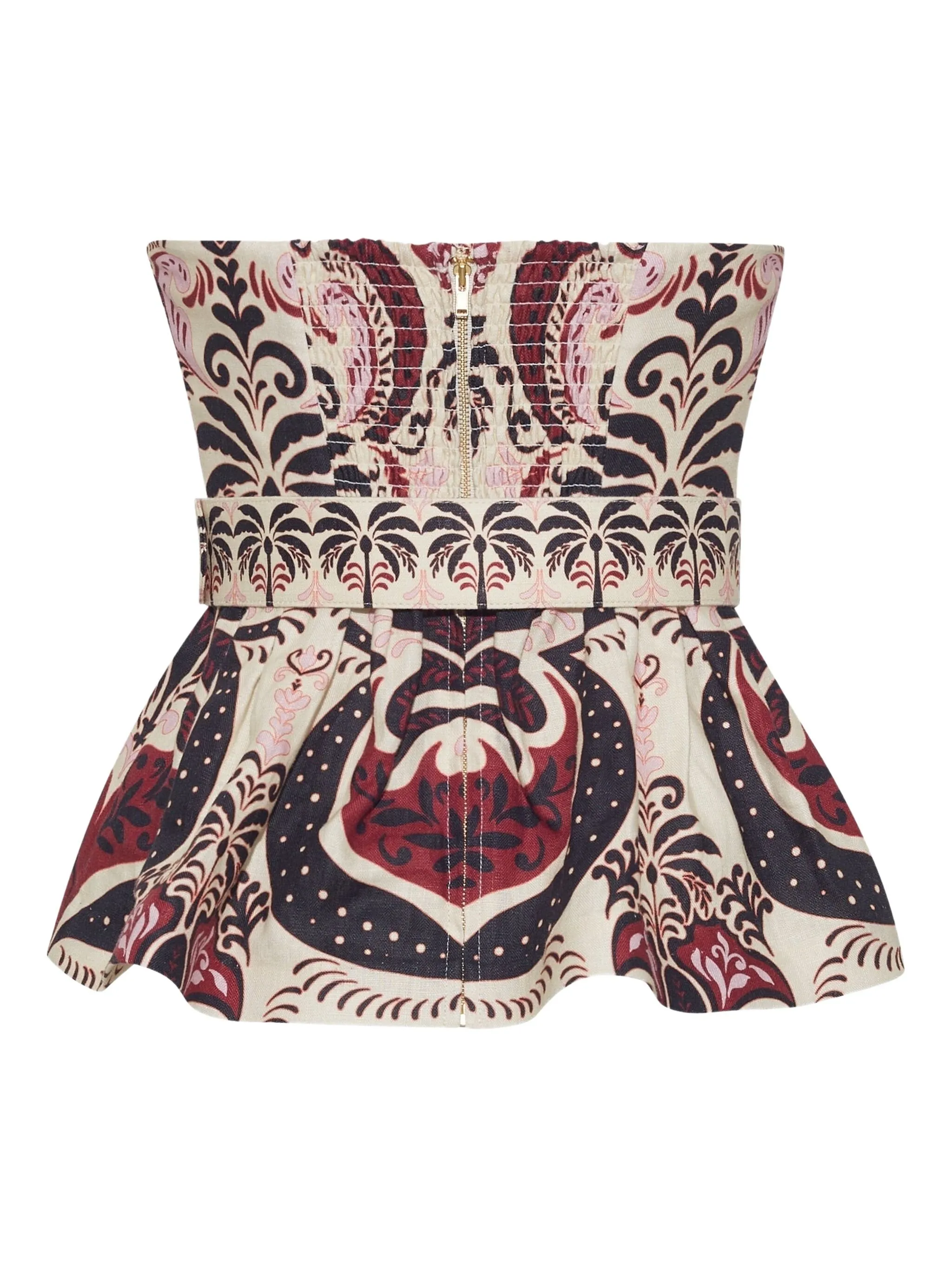 Топ с поясом и принтом Cara Cara, нейтральный
Топ с поясом и принтом Cara Cara, нейтральный