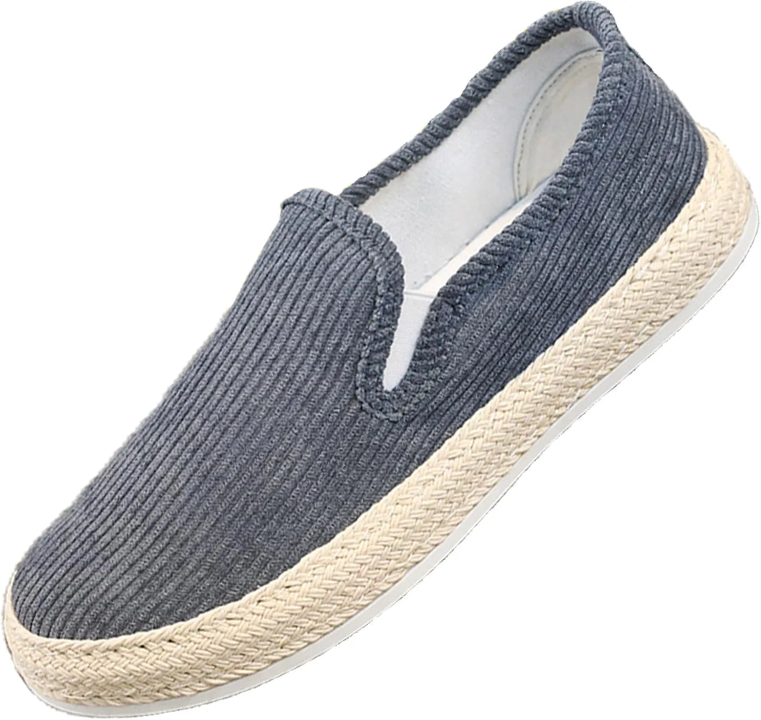 Мужские замшевые эспадрильи слипоны EFTCAL, легкие дышащие туфли на плоской подошве, повседневные обувь для ходьбы и вождения, серый
Мужские замшевые эспадрильи слипоны EFTCAL, легкие дышащие туфли на плоской подошве, повседневные обувь для ходьбы и вождения, серый