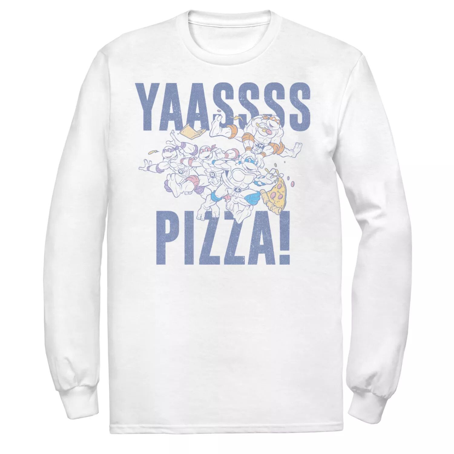 Мужская футболка с длинными рукавами Ninja Turtles Yaaasss Pizza Licensed Character
Мужская футболка с длинными рукавами Ninja Turtles Yaaasss Pizza Licensed Character